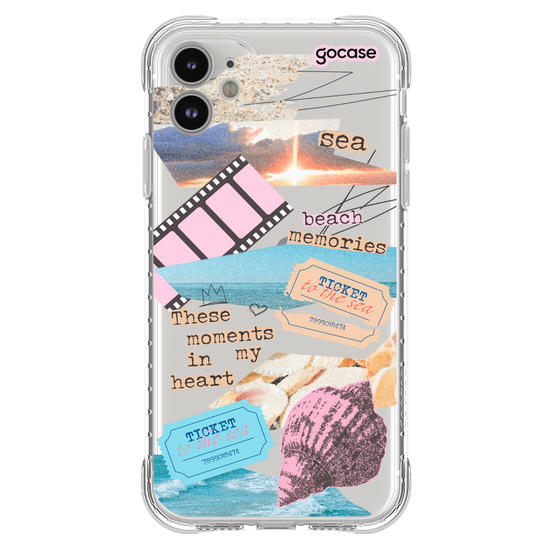 Capinha para celular  Beach Memories Collage