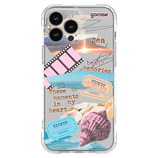 Capinha para celular  Beach Memories Collage