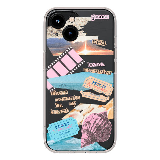 Capinha para celular  Beach Memories Collage