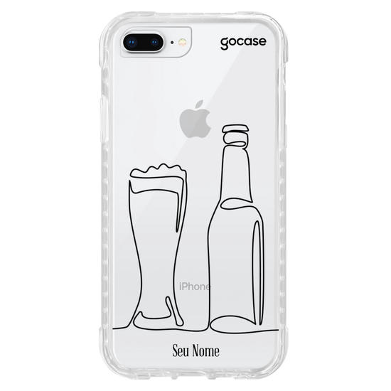 Capinha para celular Beer Line