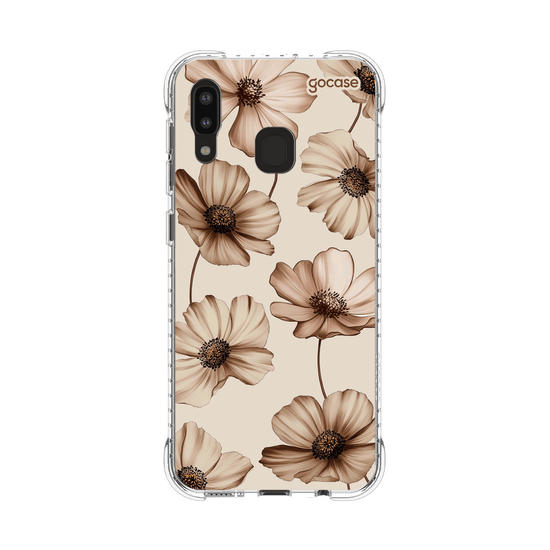 Capinha para celular  Beige Blooms