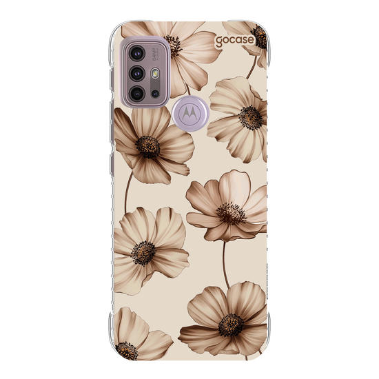 Capinha para celular  Beige Blooms