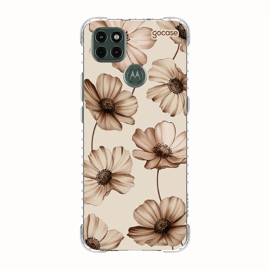 Capinha para celular  Beige Blooms