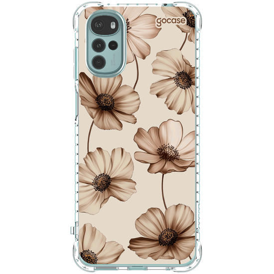 Capinha para celular  Beige Blooms