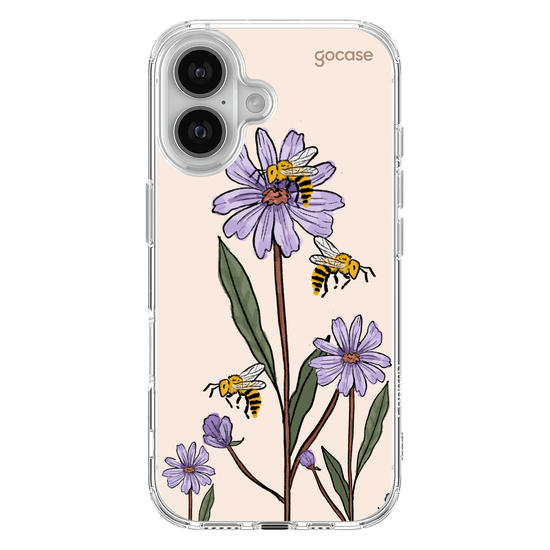 Capinha para celular  Flor e Alma - Abelhas