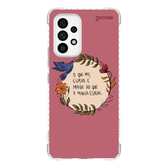 Capinha para celular  Flor e Alma - Espera