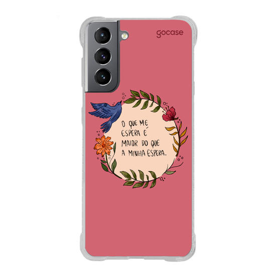 Capinha para celular  Flor e Alma - Espera