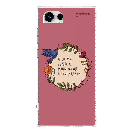 Capinha para celular  Flor e Alma - Espera