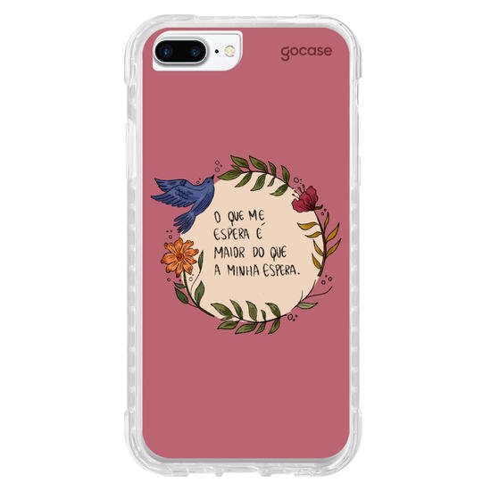 Capinha para celular  Flor e Alma - Espera
