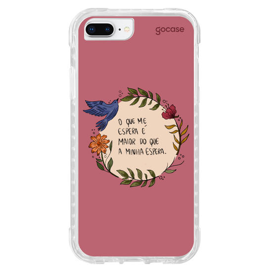 Capinha para celular  Flor e Alma - Espera