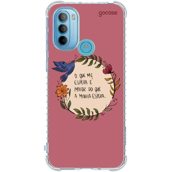 Capinha para celular  Flor e Alma - Espera