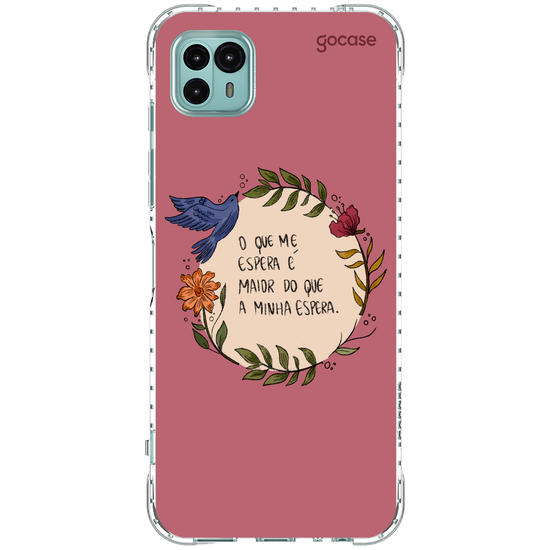 Capinha para celular  Flor e Alma - Espera