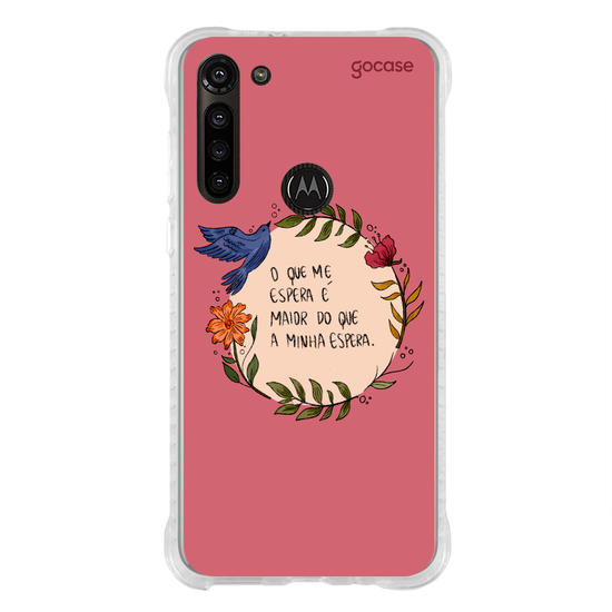 Capinha para celular  Flor e Alma - Espera