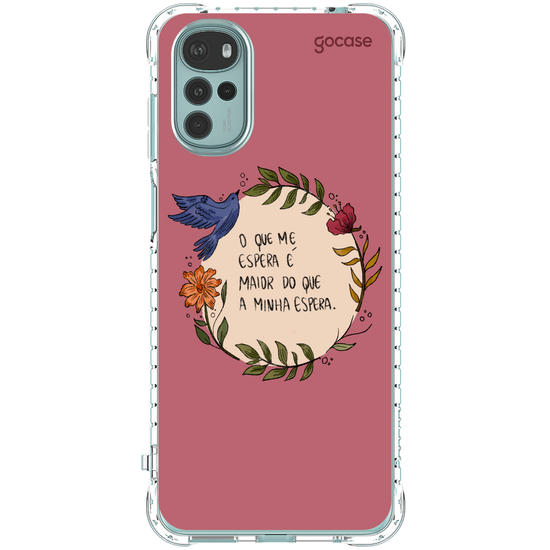 Capinha para celular  Flor e Alma - Espera