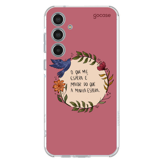 Capinha para celular  Flor e Alma - Espera