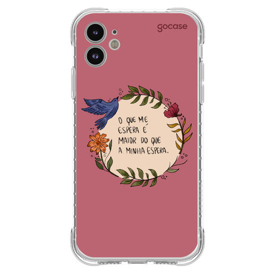 Capinha para celular  Flor e Alma - Espera