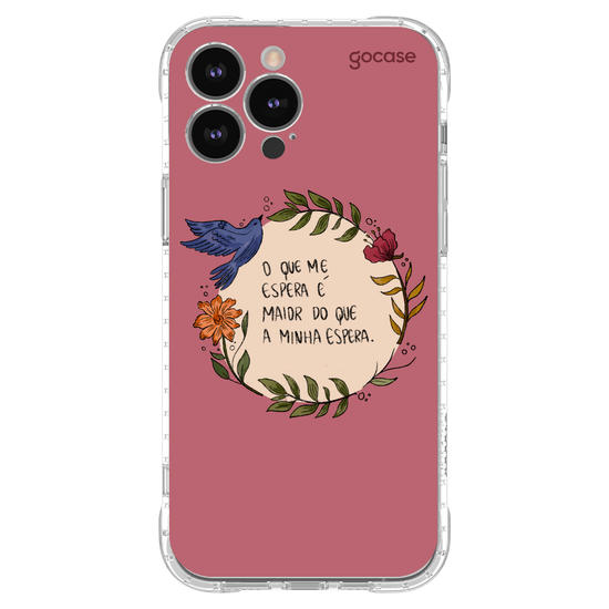 Capinha para celular  Flor e Alma - Espera