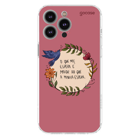 Capinha para celular  Flor e Alma - Espera