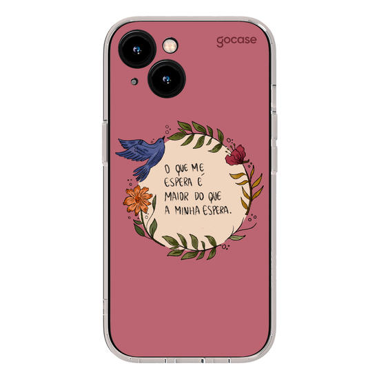 Capinha para celular  Flor e Alma - Espera
