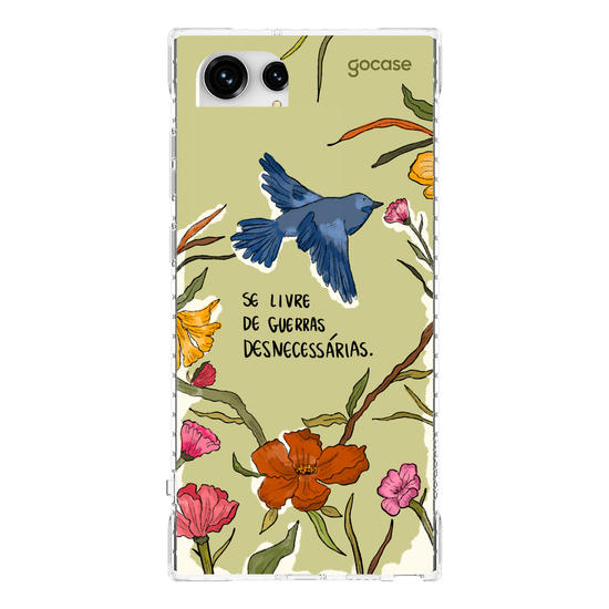 Capinha para celular  Flor e Alma - Voo