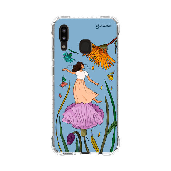 Capinha para celular  Flor e Alma - Garota