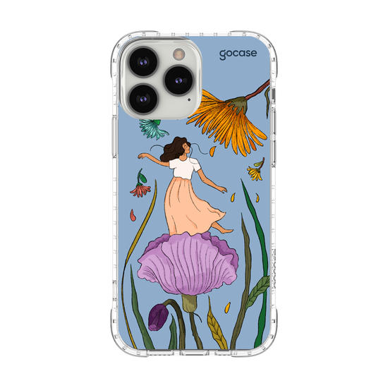 Capinha para celular  Flor e Alma - Garota