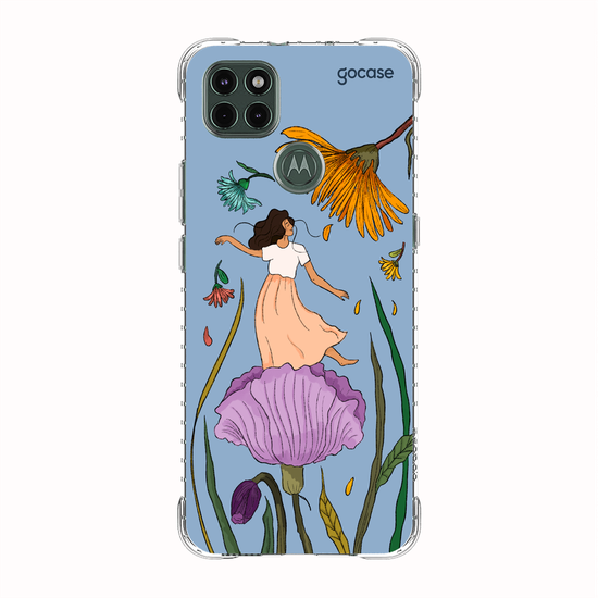 Capinha para celular  Flor e Alma - Garota