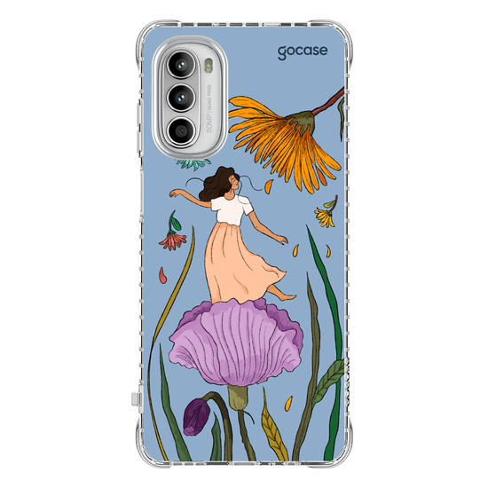Capinha para celular  Flor e Alma - Garota