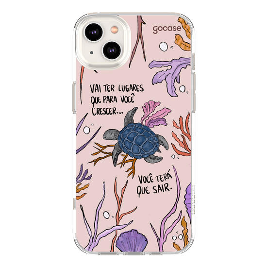 Capinha para celular  Flor e Alma - Tartaruga