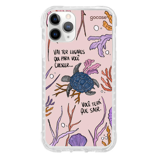 Capinha para celular  Flor e Alma - Tartaruga