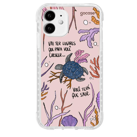 Capinha para celular  Flor e Alma - Tartaruga