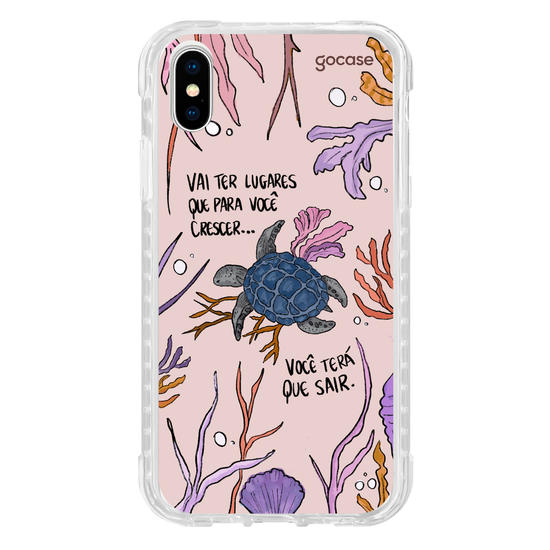 Capinha para celular  Flor e Alma - Tartaruga