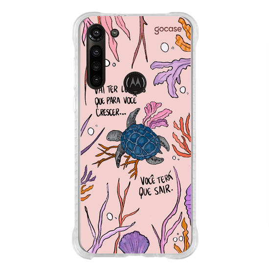 Capinha para celular  Flor e Alma - Tartaruga