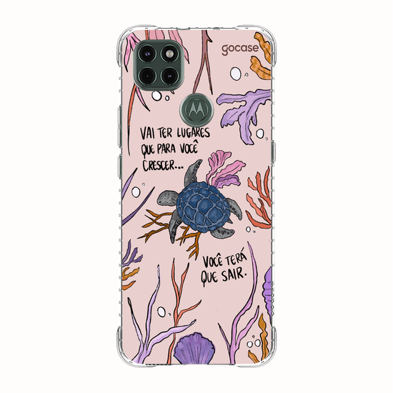 Capinha para celular  Flor e Alma - Tartaruga