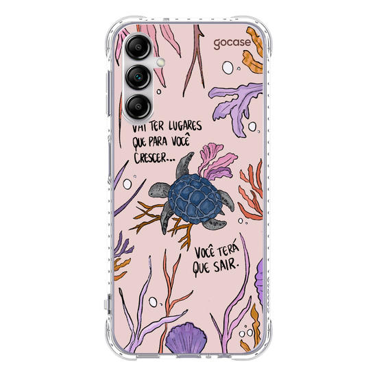 Capinha para celular  Flor e Alma - Tartaruga