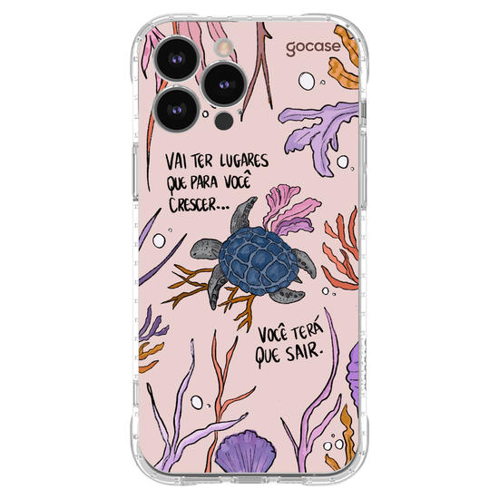 Capinha para celular  Flor e Alma - Tartaruga