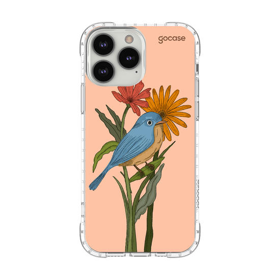 Capinha para celular  Flor e Alma - Pássaro