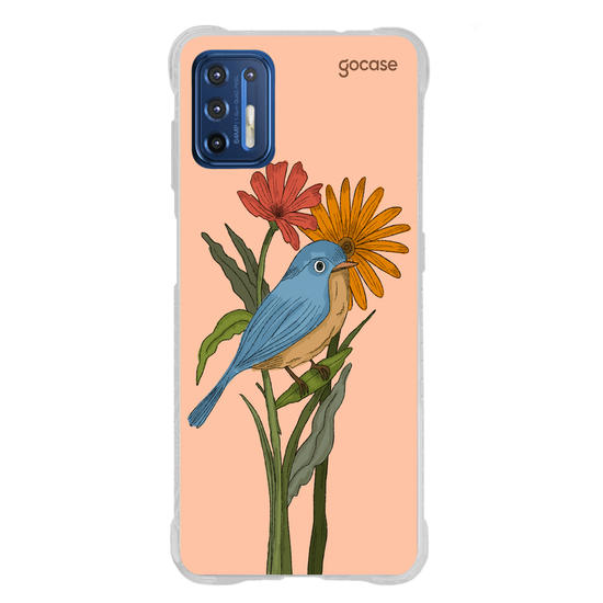 Capinha para celular  Flor e Alma - Pássaro