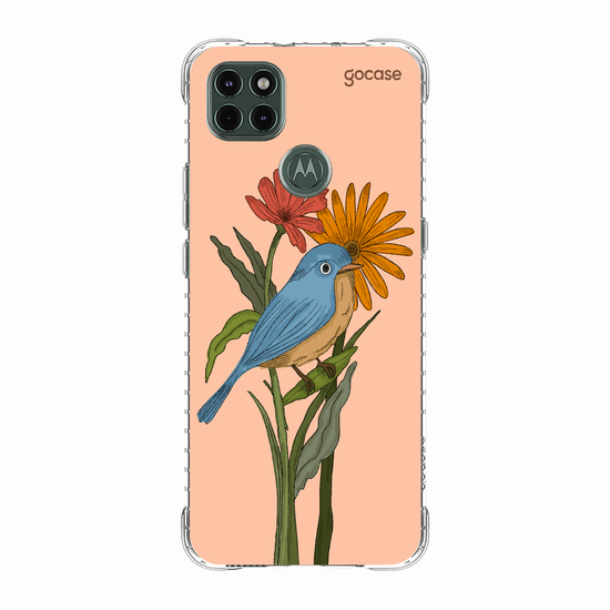 Capinha para celular  Flor e Alma - Pássaro