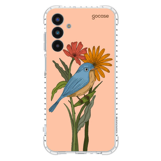 Capinha para celular  Flor e Alma - Pássaro