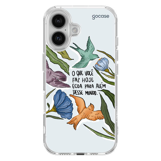 Capinha para celular  Flor e Alma - Mundo