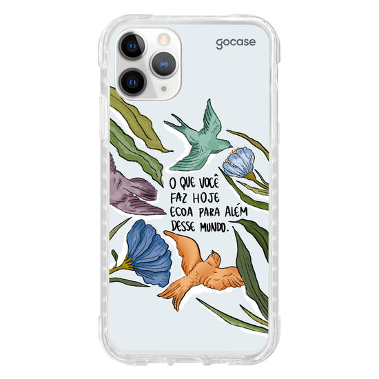 Capinha para celular  Flor e Alma - Mundo