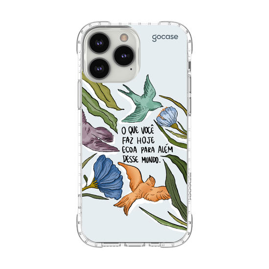 Capinha para celular  Flor e Alma - Mundo