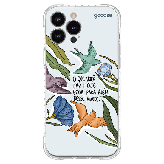 Capinha para celular  Flor e Alma - Mundo