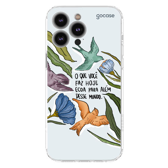 Capinha para celular  Flor e Alma - Mundo