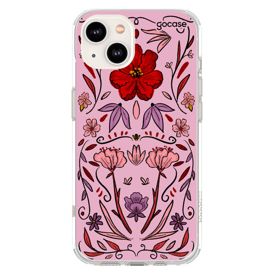 Capinha para celular  Flor e Alma - Ramos