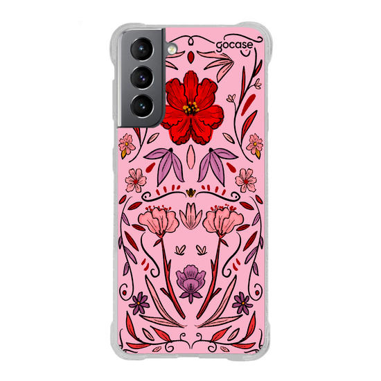 Capinha para celular  Flor e Alma - Ramos