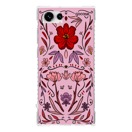 Capinha para celular  Flor e Alma - Ramos