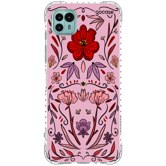Capinha para celular  Flor e Alma - Ramos