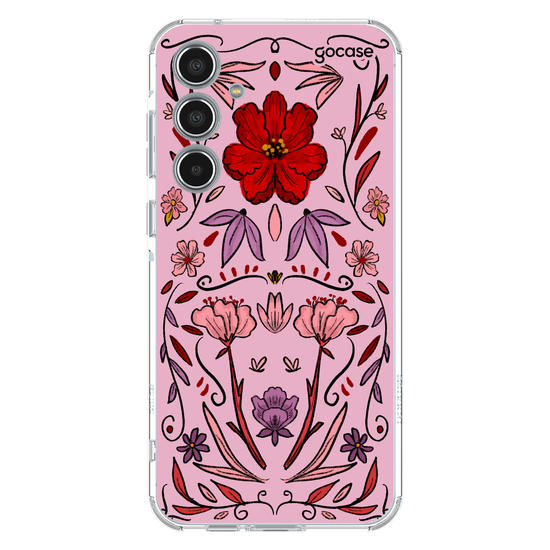 Capinha para celular  Flor e Alma - Ramos